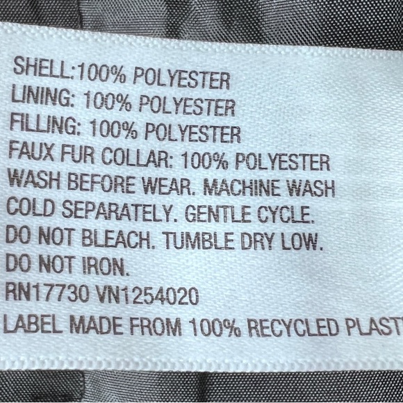 Cat & Jack Red Pea Coat w/ Removable Faux Fur Collar Girls XL LIKE NEW! - Picture 12 of 12